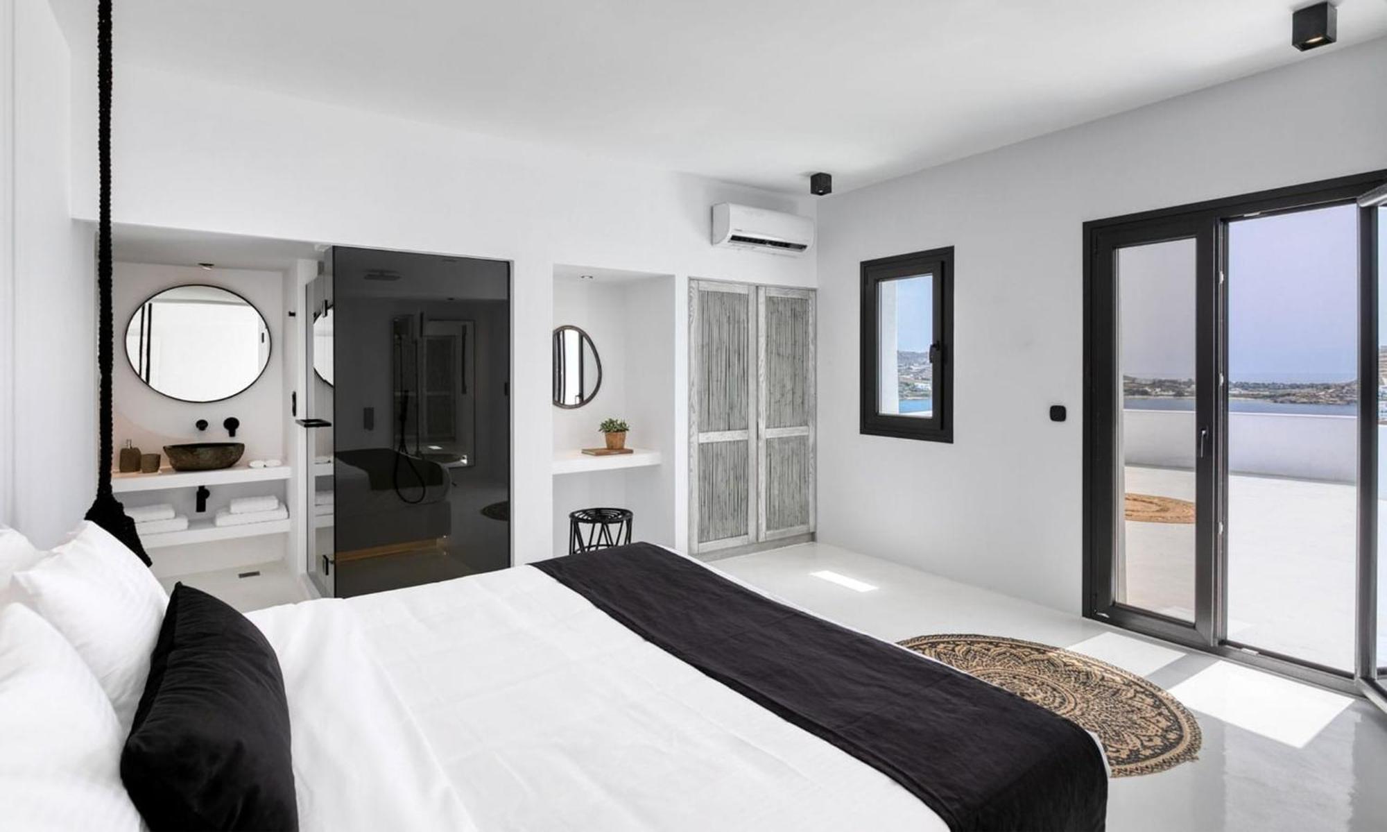 Dazzling Mykonos Lvellie 6 Bedrooms Unique Aegean Sea Views Private Infinity Pool Two Private Jacuzzis Psarou *