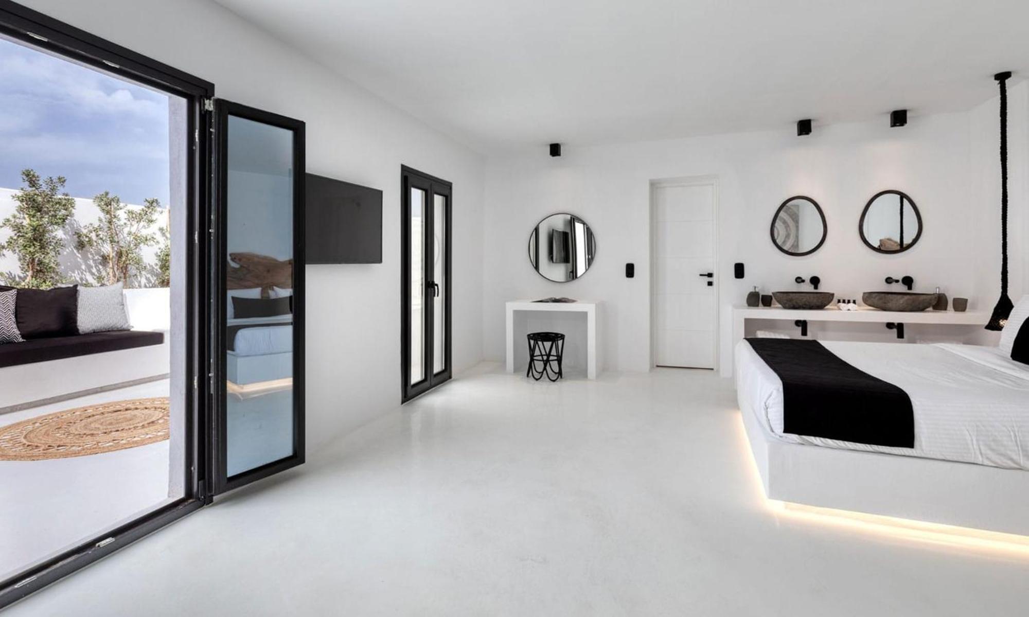 Villa Dazzling Mykonos Lvellie 6 Bedrooms Unique Aegean Sea Views Private Infinity Pool Two Private Jacuzzis Psarou