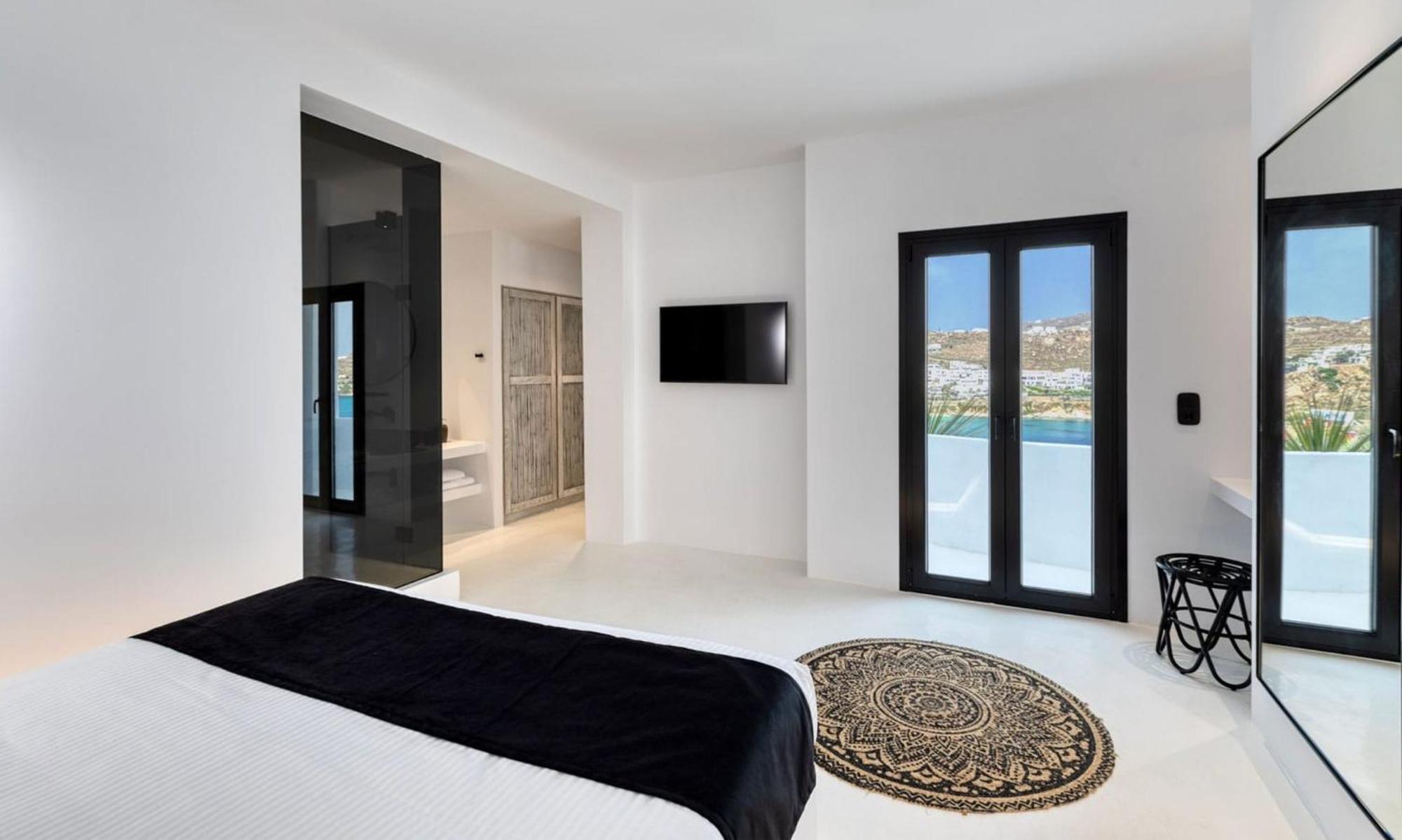 Dazzling Mykonos Lvellie 6 Bedrooms Unique Aegean Sea Views Private Infinity Pool Two Private Jacuzzis Psarou *