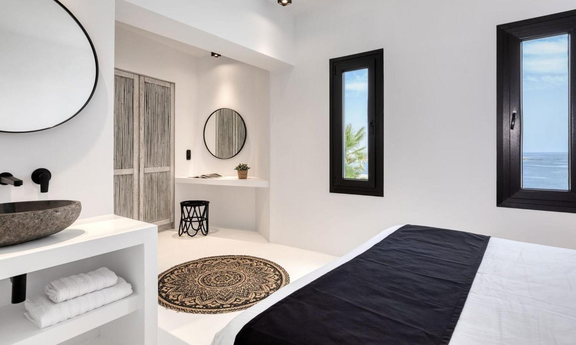 Villa Dazzling Mykonos Lvellie 6 Bedrooms Unique Aegean Sea Views Private Infinity Pool Two Private Jacuzzis Psarou