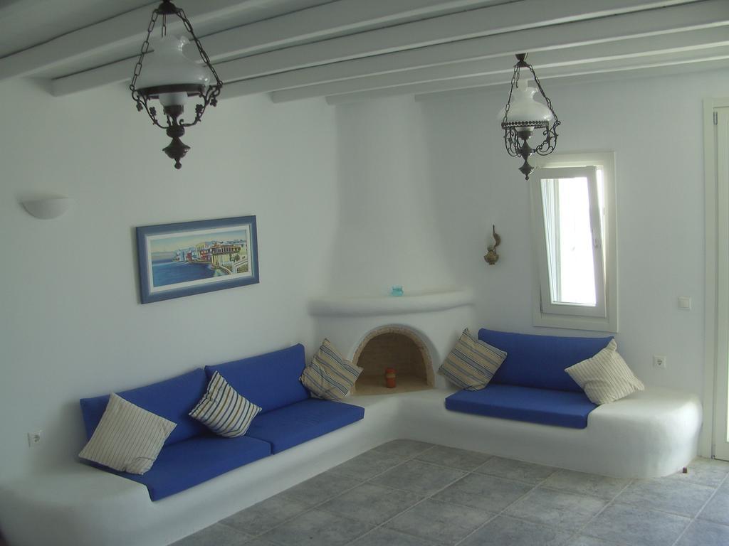 Villa Beachfront Amazing Views Mykonos Kalo Livadi