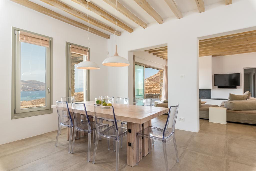 Villa Amra - Secluded Mykonos Haven With Sea Views, Heated Pool, Gym & Hammam Ftelia (Mykonos)