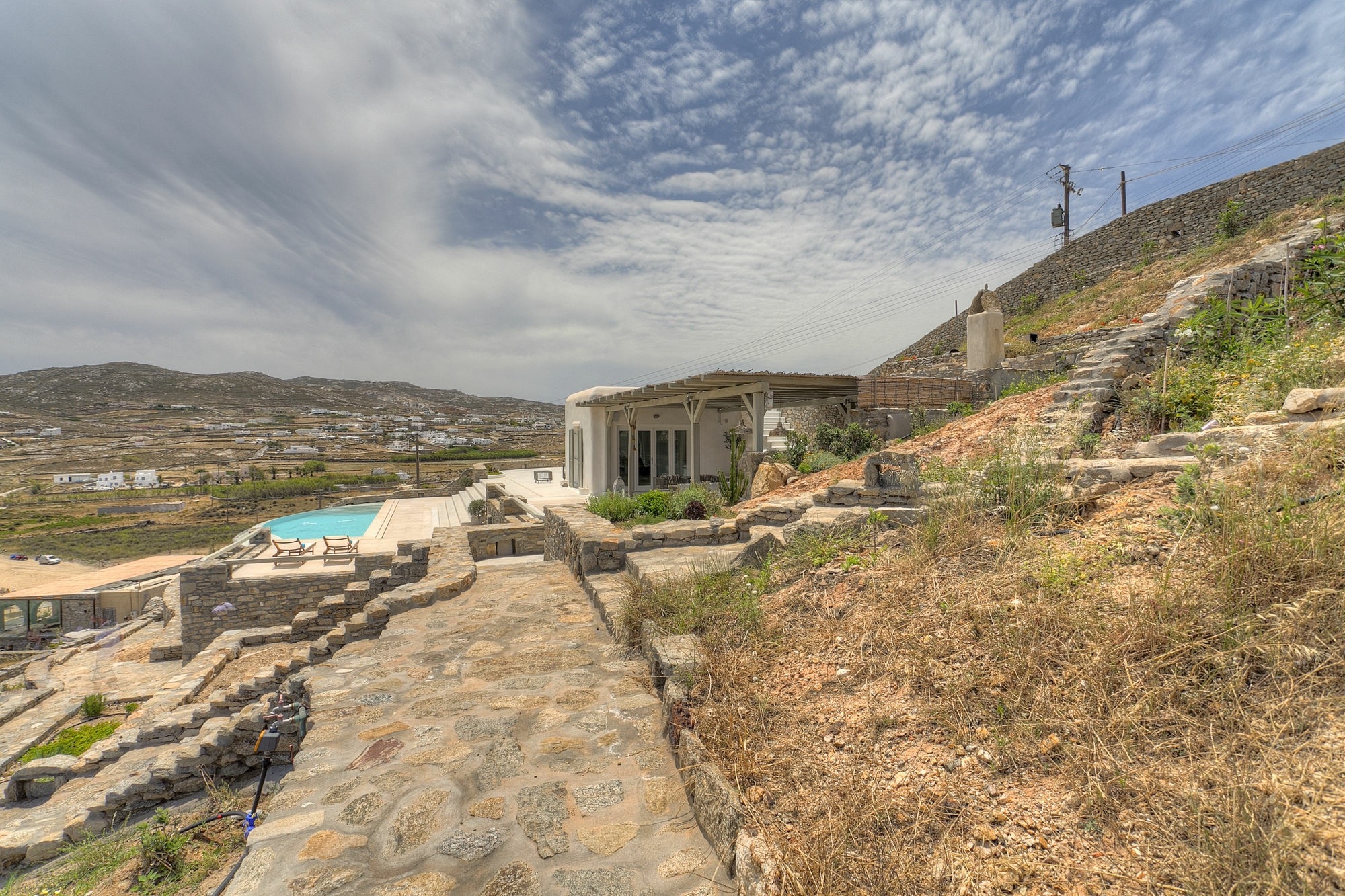 Barbarossa - Elegant Beachfront Retreat With Heated Pool & Outdoor Gym * Ftelia (Mykonos)