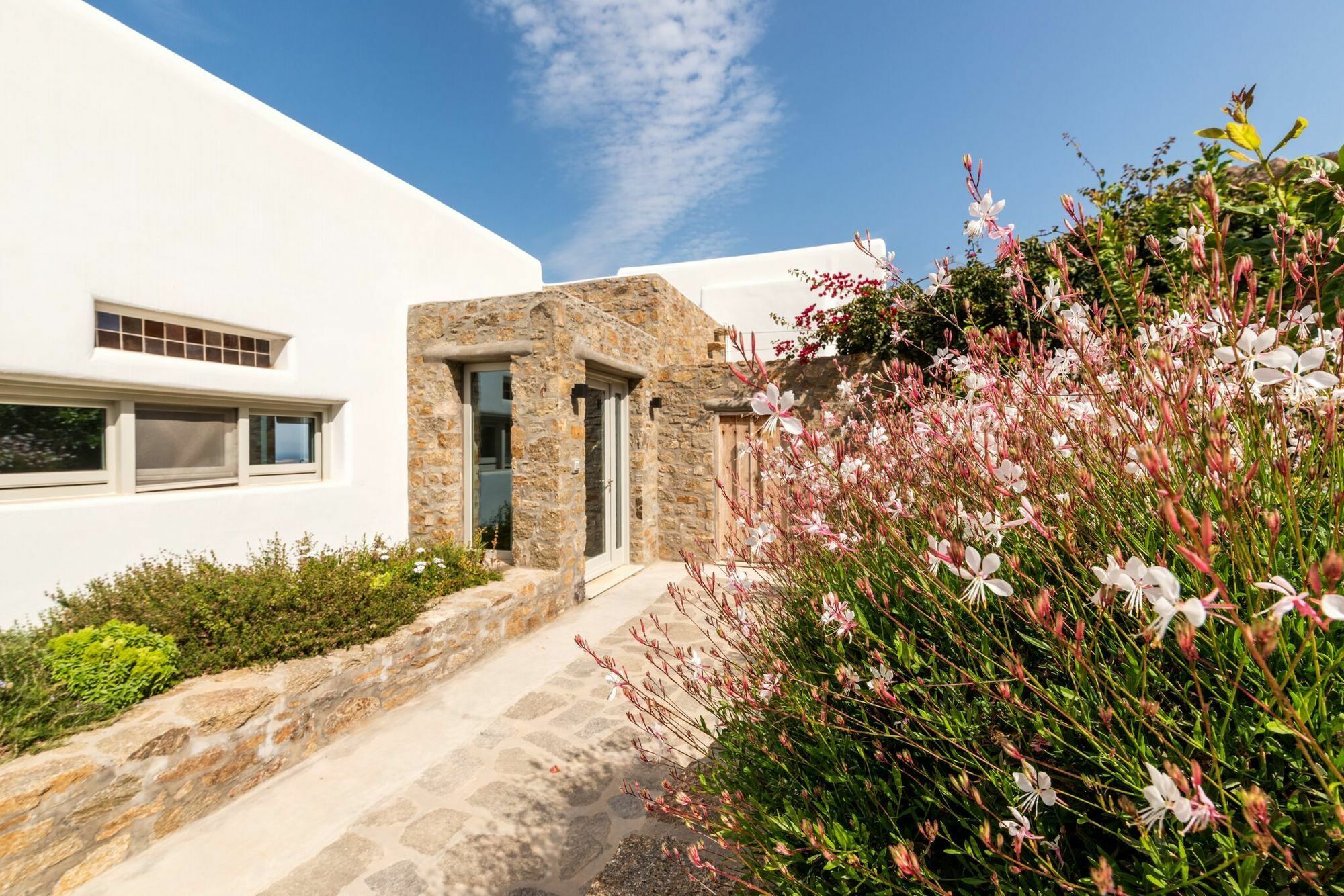 Villa Amra - Secluded Mykonos Haven With Sea Views, Heated Pool, Gym & Hammam Ftelia (Mykonos)