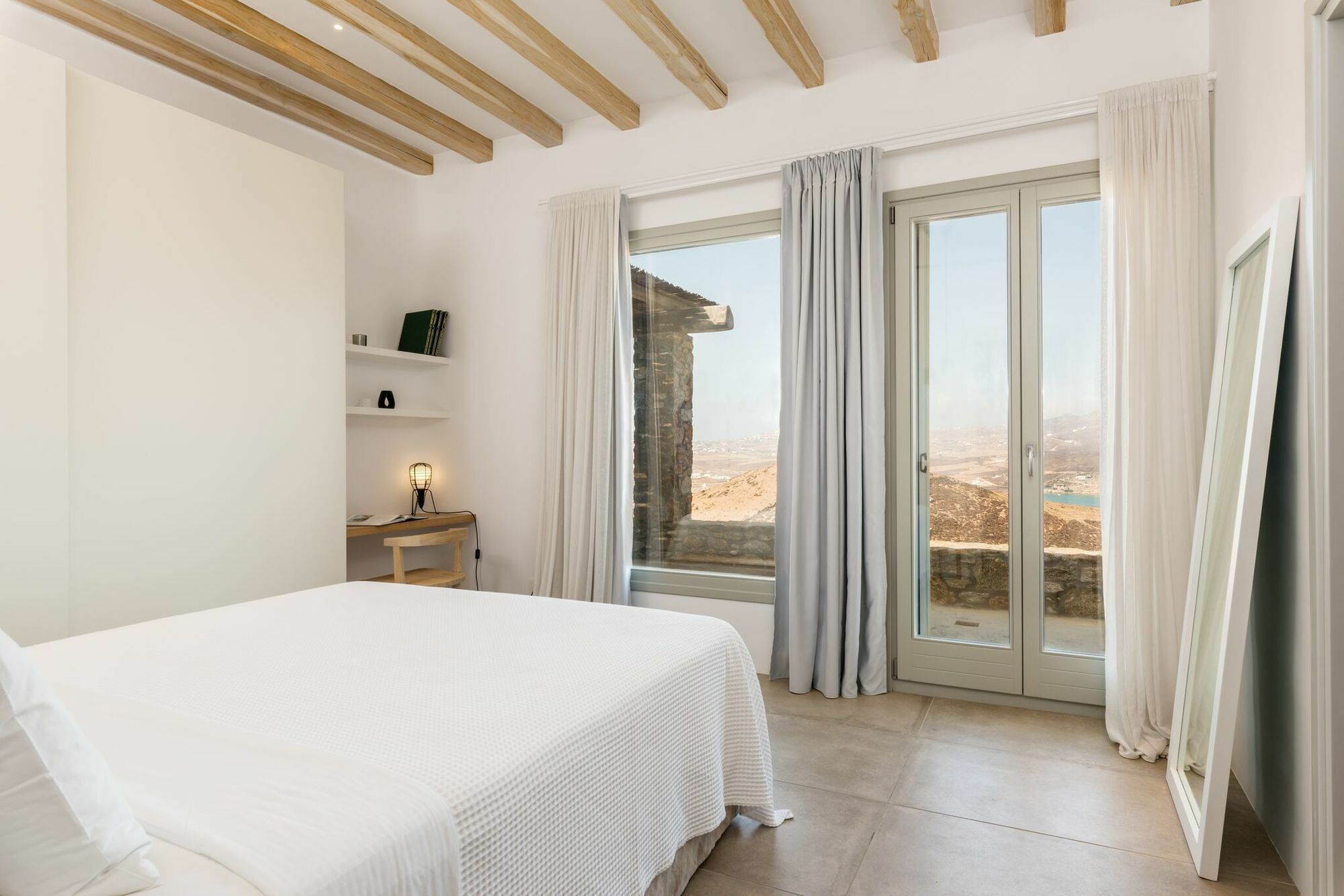 Amra - Secluded Mykonos Haven With Sea Views, Heated Pool, Gym & Hammam Villa