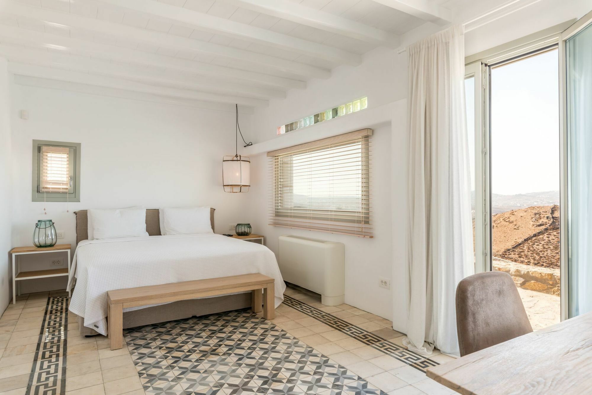 Amra - Secluded Mykonos Haven With Sea Views, Heated Pool, Gym & Hammam * Ftelia (Mykonos)